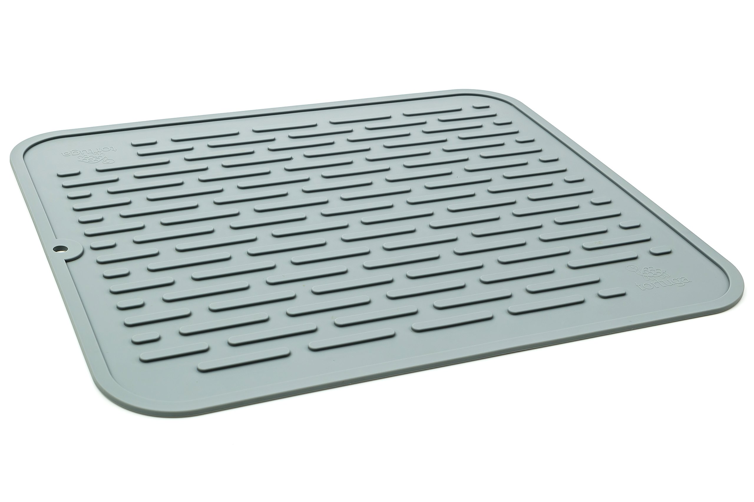 ExtraLarge Silicone DishDrying Mat & HighHeat Resistant Trivet