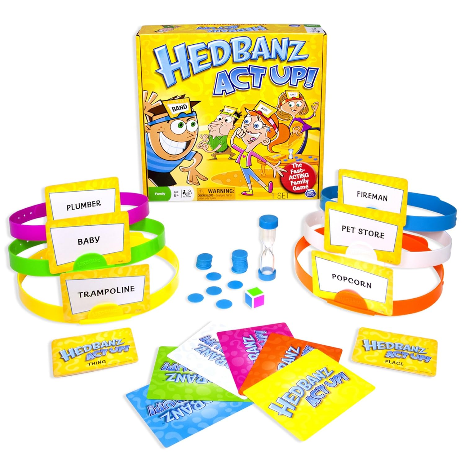Spin Master Games Hedbanz Act Up MX , New, Free Shipping eBay