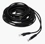 Monster Cable Ultra-High-Speed RJ11 Internet Phone Cable (25 feet, black)