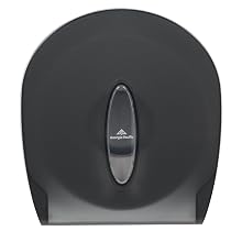 Georgia-Pacific GP 59009 Translucent Smoke Jumbo Jr. Bathroom Tissue Dispenser, 10.61" Width x 11.29" Height x 5.39" Depth