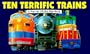 Ten Terrific Trains (Anytime Book)