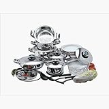 Cookwell Surgical Stainless Steel 25-piece Cookware Set