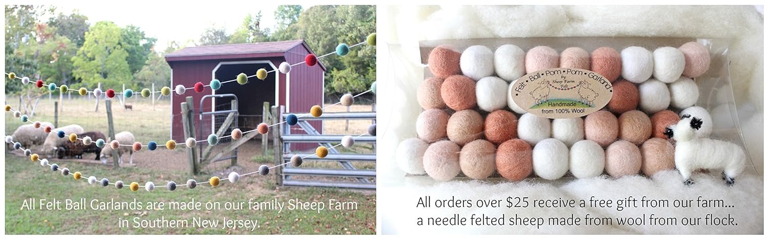 Amazon.com: Sheep Farm Felt: Handmade