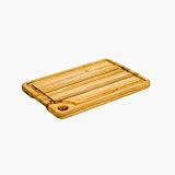 Proteak 511 Marine Collection Rectangle Cutting Board With Juice Groove - 12 X 8 X 0.75 Inch