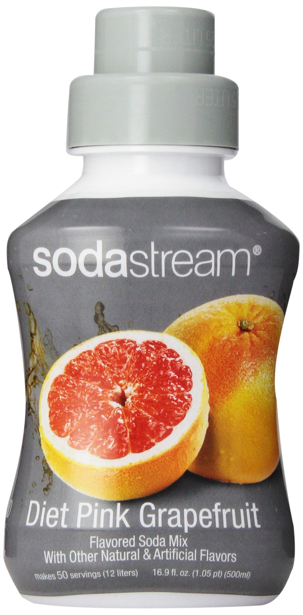 SodaStream Diet Pink Grapefruit Syrup 16.9 Ounce Pink Grapefruit Diet