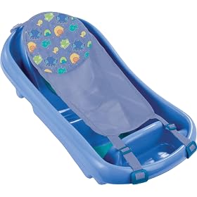 Click here to buy The First Year's Infant To Toddler Tub with Sling... by The First Years.