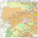 Huge Street & Road Map of Fairfield, New Jersey NJ - Printed
poster size wall atlas of your home tow