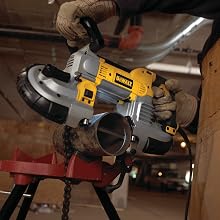 DEWALT DWM120 10 Amp 5-Inch Deep Cut Portable Band Saw