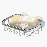 Stainless Steel Suction Soap Dish by InterDesign