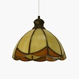 Tiffany Indoor Hanging Pendant Light Fixture, Ceiling Light Lamp, AZS-INL8270-10