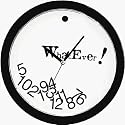 Novelty Whatever Wall Clock - 10x10x1.5