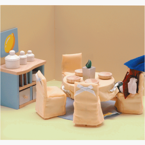 Childrens Toyshop  Toys : Le Toy Van - Lemon Sorbet Dining Room