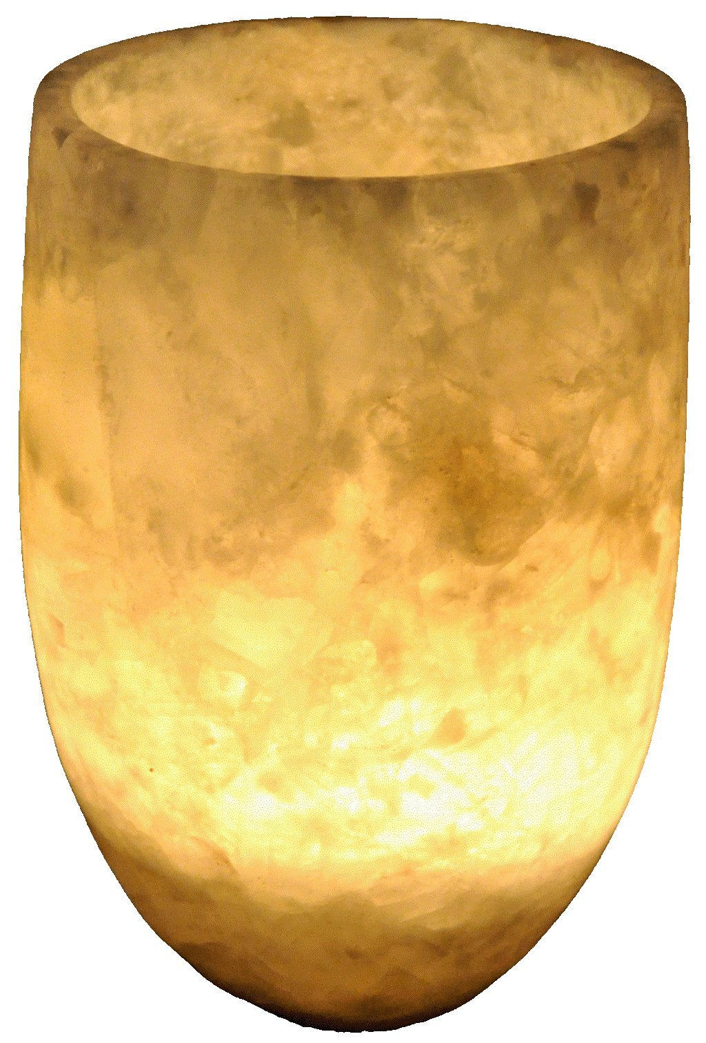 Egyptian Soft white alabaster stone hand carved candle holder votive eBay