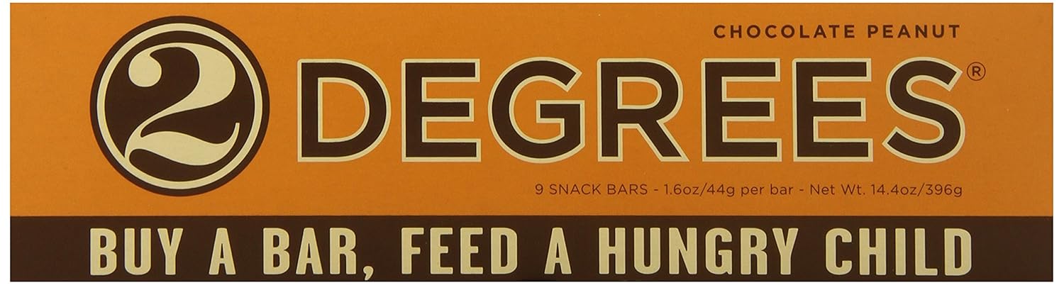 Amazon.com : 2 Degrees Chocolate Peanut Snack Bar, 9 Bar Box ... Amazon.com : 2 Degrees Chocolate Peanut Snack Bar, 9 Bar Box ...