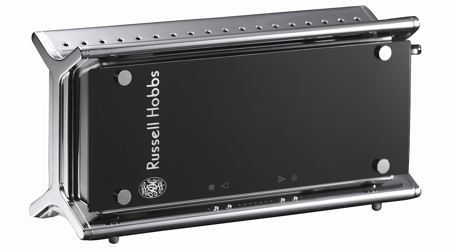 Russell Hobbs 14356 2Slice Glass Toaster in Black Stylish Modern BRAND NEW