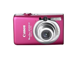 Canon PowerShot SD1200IS 10 MP Digital Camera with 3x Optical Image Stabilized Zoom and 2.5-inch LCD (Pink/Red)