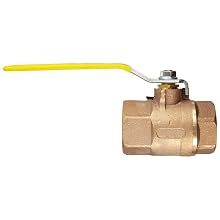 Apollo 70-100 Series Bronze Ball Valve, Two Piece, Inline, Lever, NPT Female
