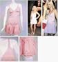 Chick Candy Braided Pink Dress