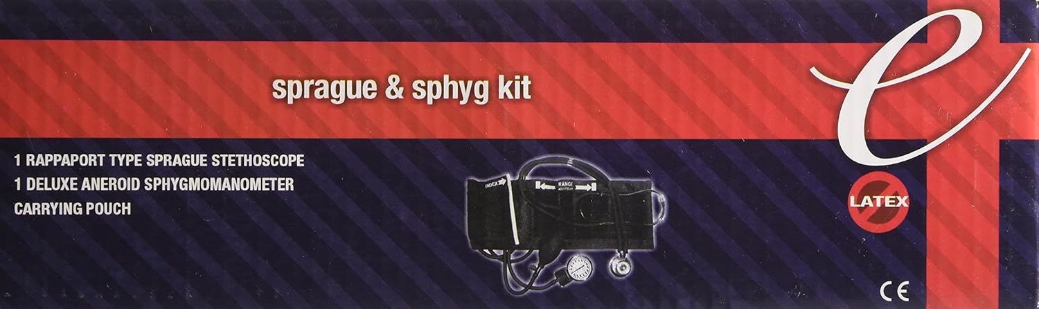Amazon.com: Dixie Ems Blood Pressure and Sprague Stethoscope Kit ...