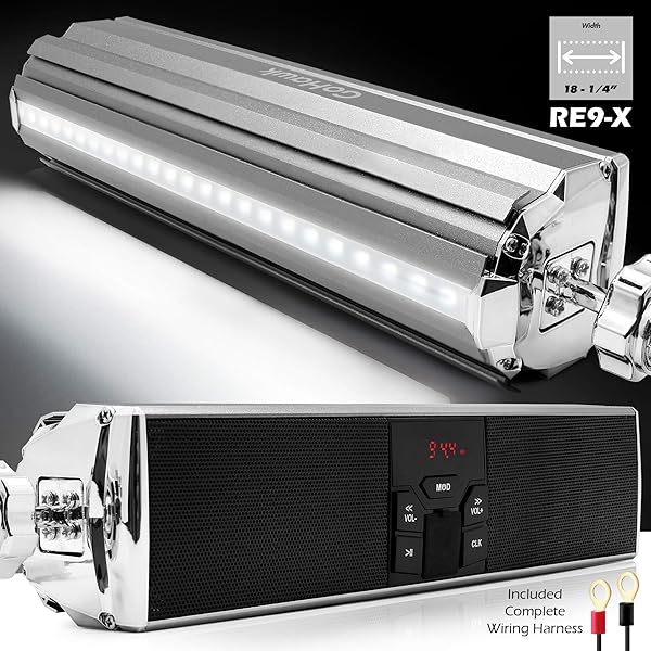 handlebar mounted radios for motorcycles