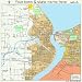 Street & Road Map of Port Huron, Michigan MI - Printed poster size wall atlas of your home town