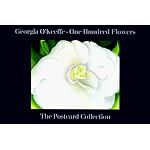 Georgia O'Keeffe 100 Flowers Postcard Book book cover