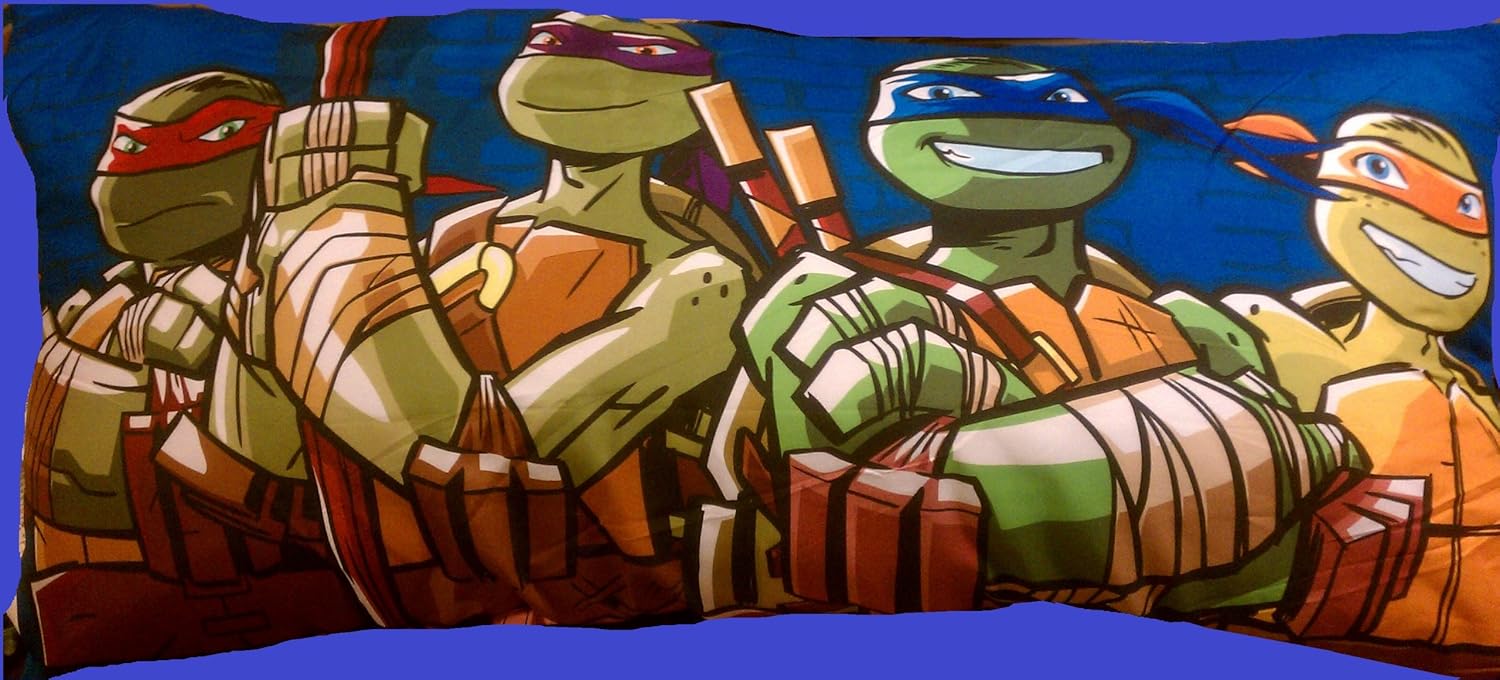 Teenage Mutant Ninja Turtles Microfiber Body Pillow