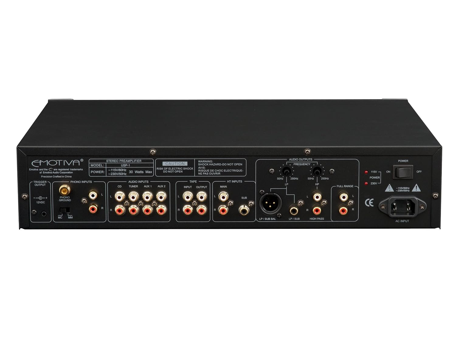 Emotiva USP1 Preamp with HT Bypass [SOLD]