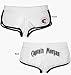 Captain Morgan Original Spiced Puerto Rican Rum Alcohol Drink Juniors White Booty Shorts