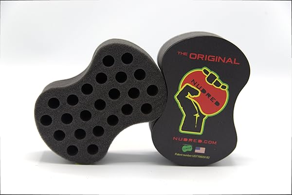 Curl Sponge Nudred The Original Power Curl Sponge Brush For