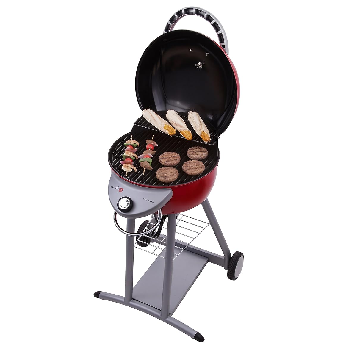 CharBroil TRUInfrared Patio Bistro Electric Grill, Red