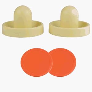 Gamecraft 2 Air Hockey Strikers and Pucks - Red by 