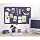 Post-it Self-Stick Bulletin Board, 22 x 36-Inches, Indigo Blue