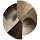 Cleveland 2133 Style Cobalt Steel Short Length Drill Bit, Bronze Oxide, Round Shank, 135 Degree Split Point