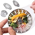 CHIAOJIHE 400 PCS Disposable Mesh Sink Strainer Bags