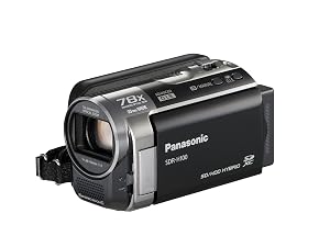 Panasonic SDR-H100K Camcorder (Black)