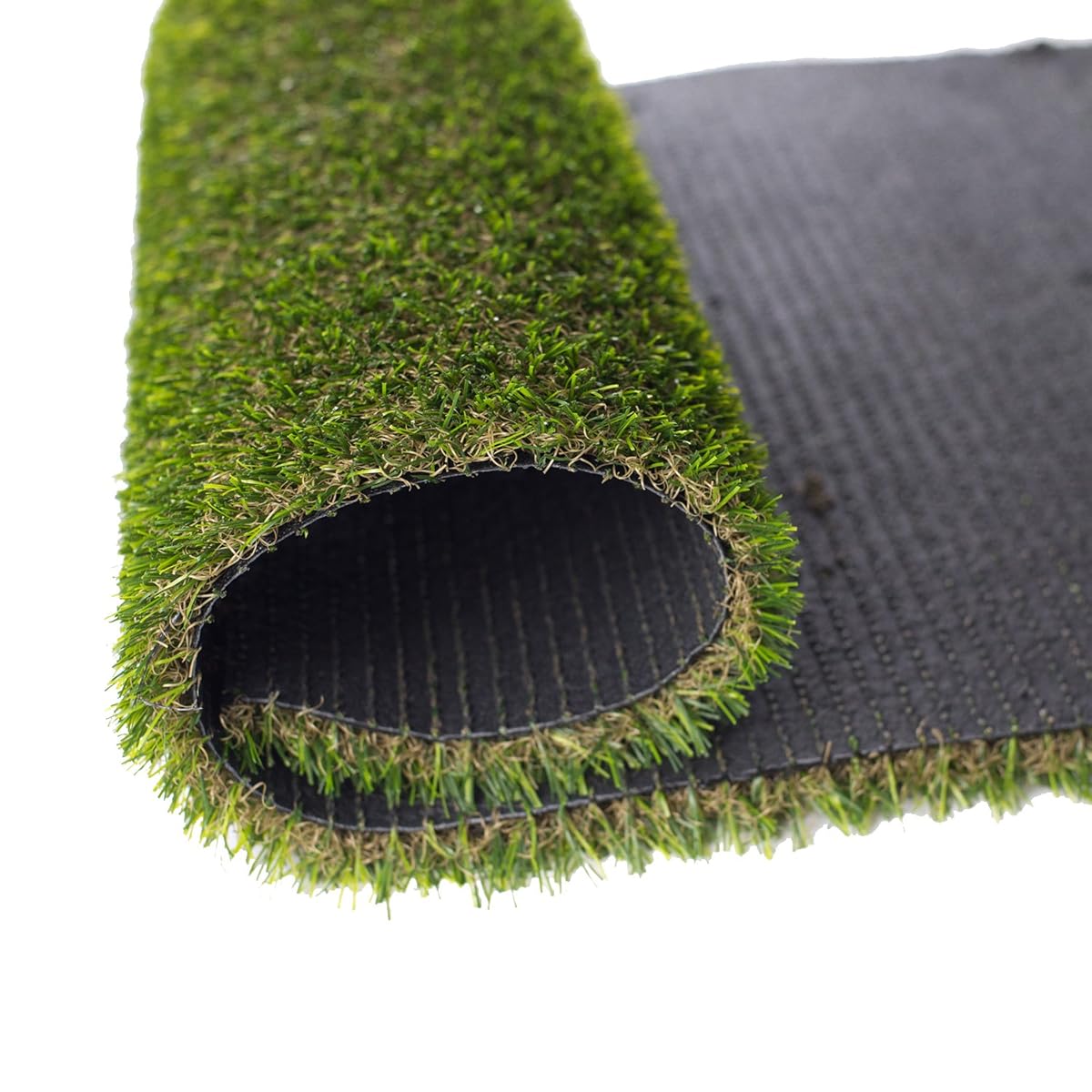 GOLDEN MOON Artificial Grass Rug Series PE Indoor/Outdoor Green