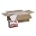 Brawny Industrial 250-03 12.4" Length x 9.1" Width, White Medium Duty HEF Disposable Shop Towel (10 Packs of 140)