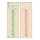 TOPS Semi-Monthly Time Cards, Green Ink Front, Red Back, 500-Count, 3.5 x 10.5 Inches, Manila (1277)