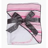 Designer Hooded Towel and Wash Cloth Set in Pink... by cadenlane