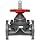 Hayward PVC Diaphragm Valves, FPM Seal, 2" Flanged