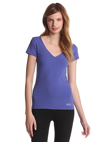 <em>Diesel Women</em>'s Viky-N T-shirt<em>迪赛女士</em>V领T恤