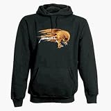 Metallica - Flaming Skull - Kapuzensweater - schwarz - Gr��e: L - Metallica