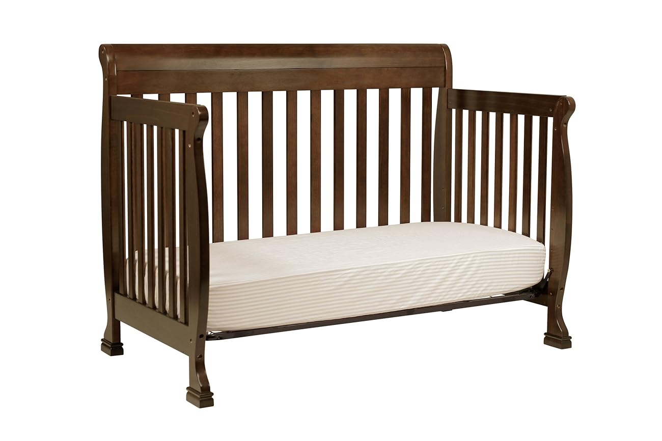 DaVinci Kalani 4in1 Convertible Crib with Toddler Rail, Espresso