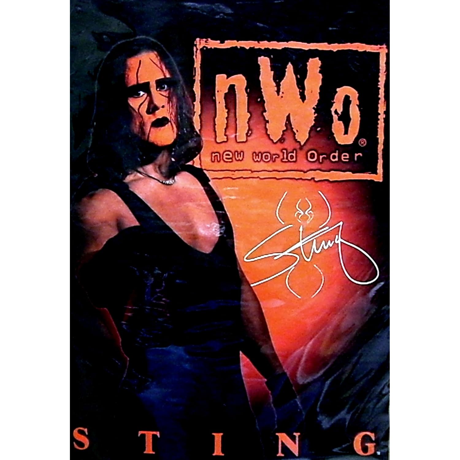 WCW NWO Rare STING Poster – 23×35
