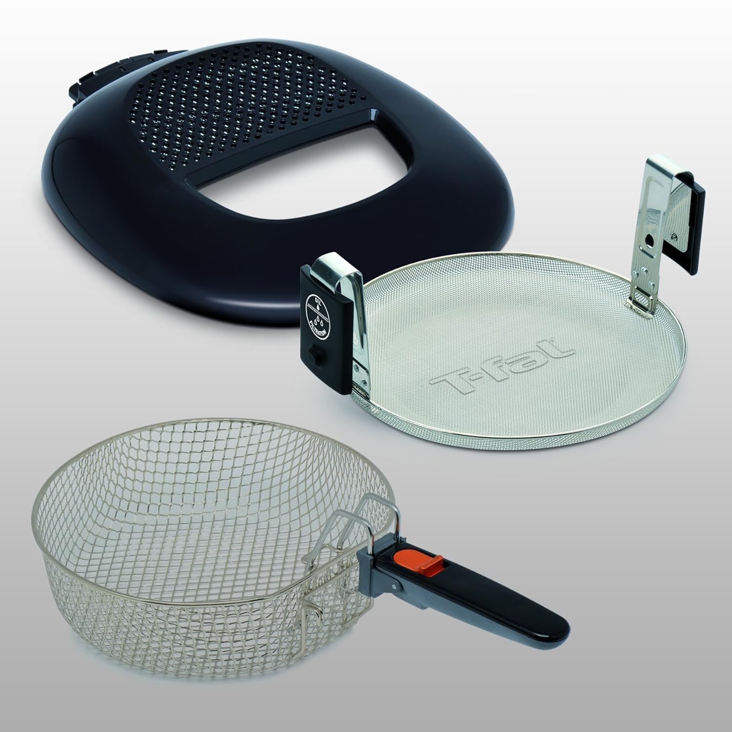 Tfal FF1628 Filtra One 1,600Watt Cool Touch Exterior Electric Deep Fryer, Blac eBay