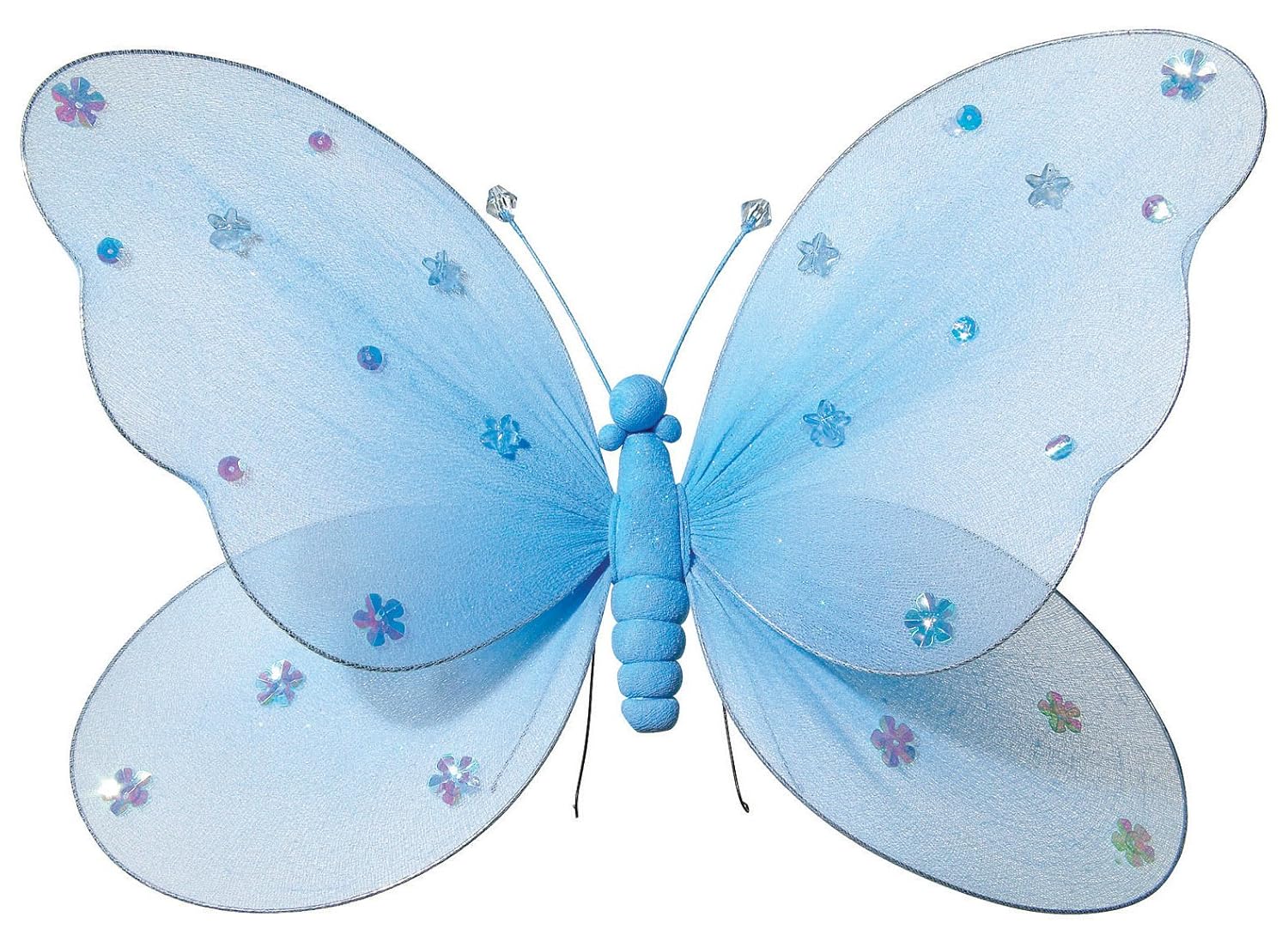 Hanging Butterfly Nylon Butterfly for Baby Nursery Bedroom Girls Room