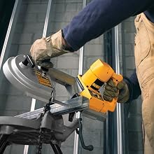 DEWALT DW328 Variable Speed Deep Cut Portable Band Saw