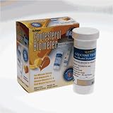 Cholesterol Biometer Glucose Test Strip - 50 Count