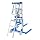 Genie Lift,GL- 12, Straddle Base with Ladder, Heavy-Duty Aluminum Manual Lift, 350 lbs Load Capacity, Lift Height 13' 9.5" from Ground Level